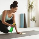 how to clean a lululemon yoga mat