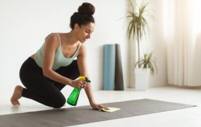 how to clean a lululemon yoga mat